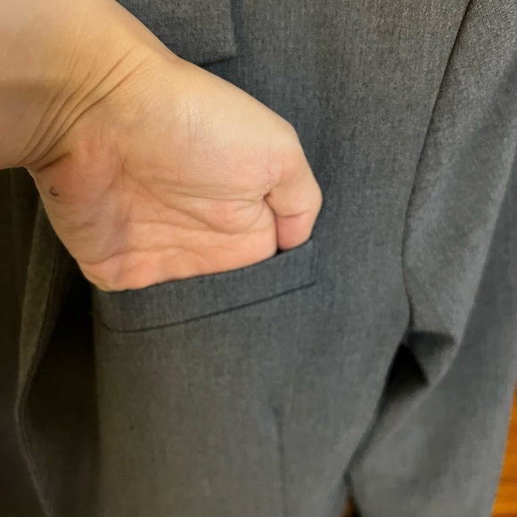 OAK + FORT Charcoal Gray Pantsuit - Picture 5 of 7